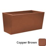 Valenta Aluminium Raised Bed / Planter - 1500x900x800mm - Copper Brown 