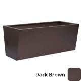 Valenta Aluminium Raised Bed / Planter - 2000x900x800mm - Dark Brown 