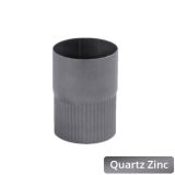 80mm Quartz Zinc Downpipe Loose Connector  - buy online from Rainclear Systems