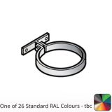 75 mm (3") Flushjoint Aluminium Downpipe Clip - Small Base - One of 26 Standard Matt RAL colours TBC