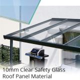 10mm Clear Safety Glass Roof Panel Material