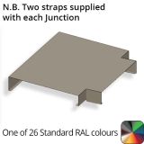 422mm Aluminium Sloping Coping (Suitable for 331-360mm Wall) - Flat T Junction - Powder Coated Colour TBC