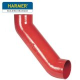 150mm Harmer SML Cast Iron Soil & Waste Above Ground Pipe - Long Tail Double Bend - 88 Degree