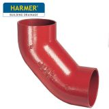 100mm Harmer SML Cast Iron Soil & Waste Above Ground Pipe - Short Double Bend - 88 Degree