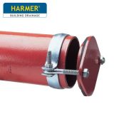 150mm Harmer SML Cast Iron Soil & Waste Above Ground Pipe - End Caps - Plug