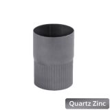 80mm Quartz Zinc Downpipe Loose Connector - buy online from Rainclear Systems