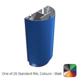 600mm Skyline Aluminium Half Circular Column Casing - 3m length - one of 26 Ral colours tbc