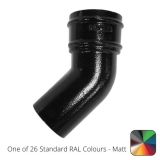 63mm (2.5") Cast Aluminium 135 Degree Bend without Ears - One of 26 Standard Matt RAL colours TBC