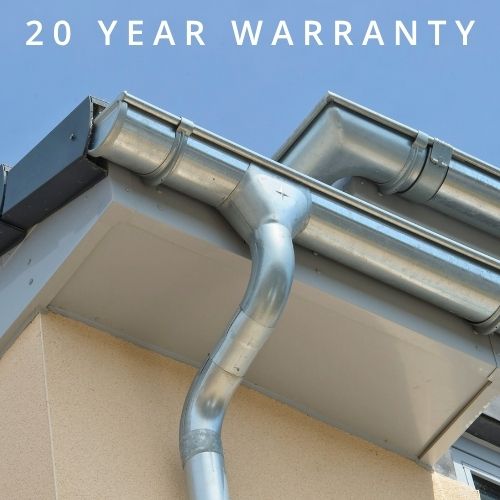 ZM Galvanised Steel Guttering