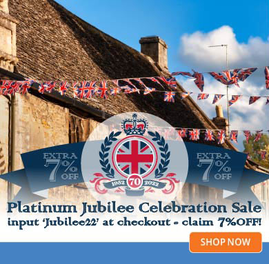 Jubilee discount - 7%OFF with code Julilee22 in May