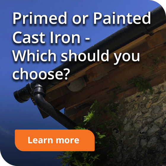 link to further information about chooseing primed or painted cast Iron