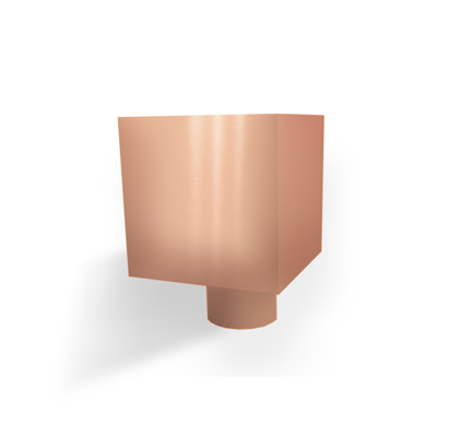 Plain Box Hopper in Copper