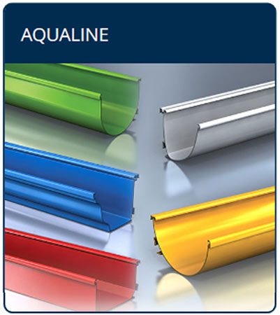 3. Aqualine provides 5 profiles with secret bracketry to complement the architectural character of contemporary buildings. All weather 'dry' jointing and full thermal movement at every joint. Available in 26 Standard RAL colours.