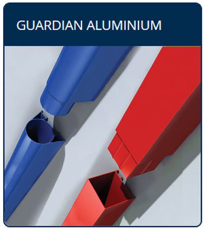 2. Designed for mounting flush with the building. Has concealed brackets & concealed joints for a high level of security. Available in a selection of 26 standard RAL colours