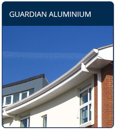 Guardian Extruded Aluminium Downpipes in situ