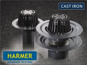 Harmer Cast Iron Roof Outlets