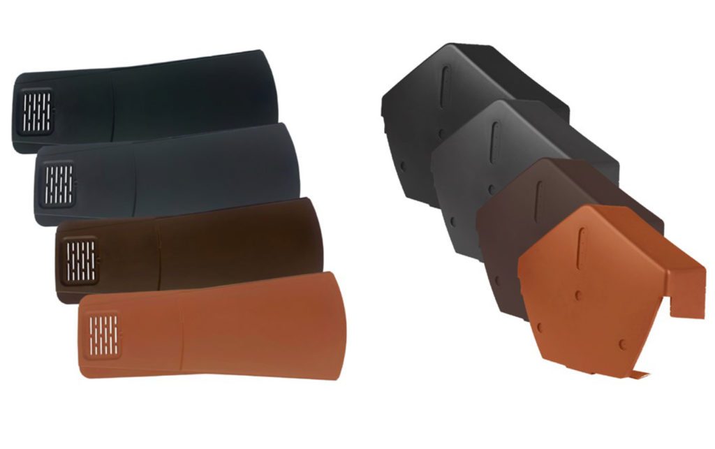 Timloc Ambi-verge universal dry fix verge & universal dry fix angled ridge end cap