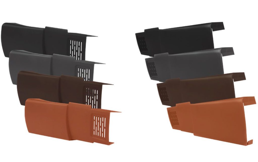 Timloc Dry fix verge system for profiled roof tiles – handed