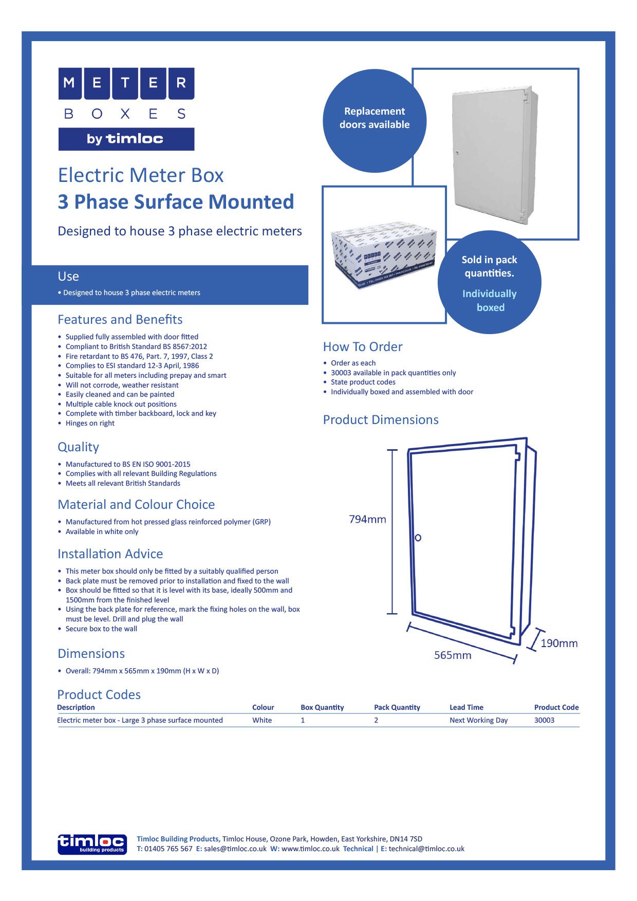 Timloc Building Products Datasheet - Universal Slate Ventilator