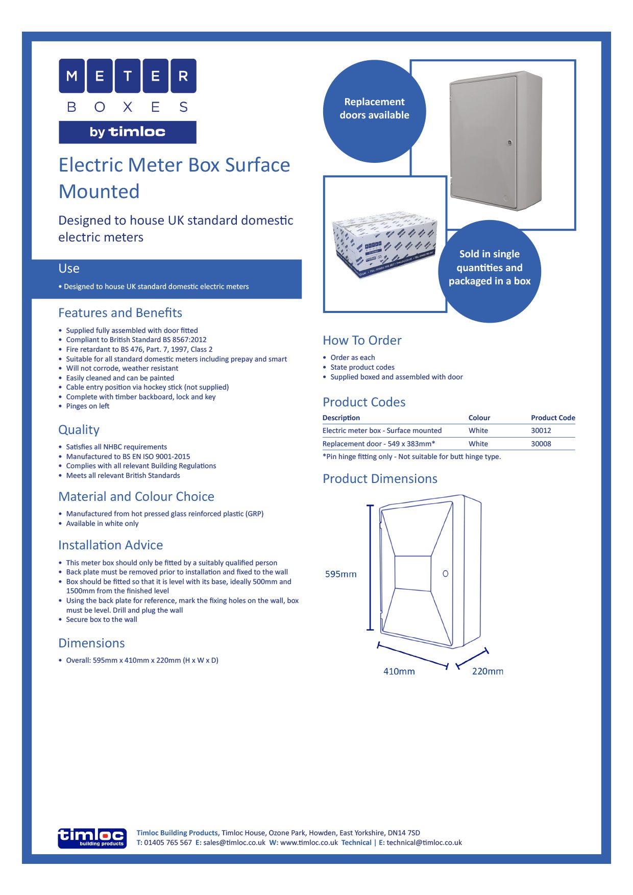 Timloc Building Products Datasheet - Universal Slate Ventilator