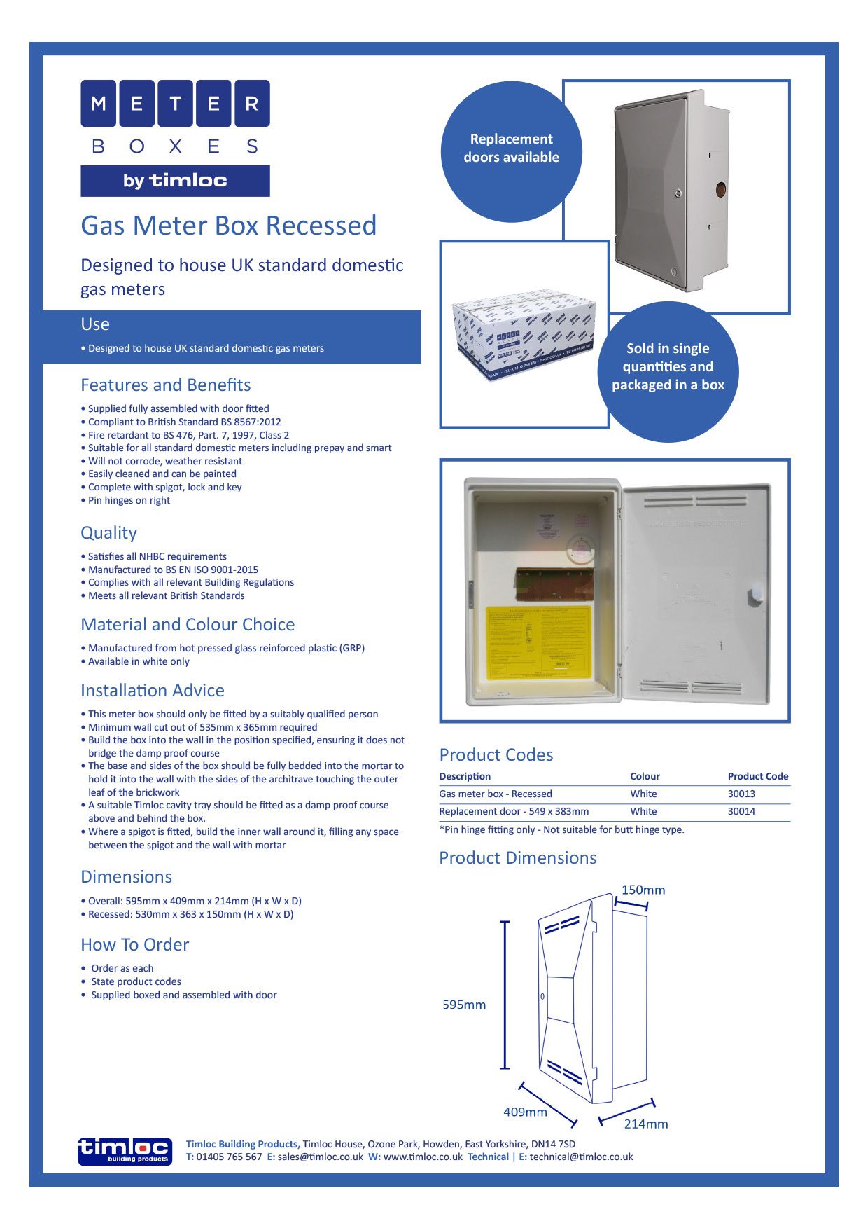 Timloc Building Products Datasheet - Universal Slate Ventilator